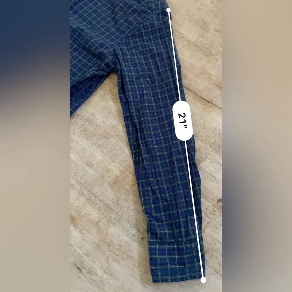 Ralph Lauren Boys’ Sz L‎ (14-16) Plaid Cotton Oxford Shirt